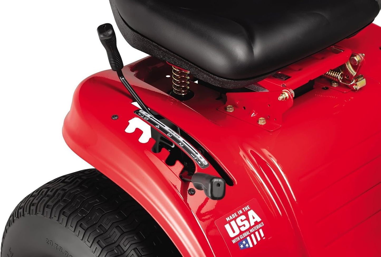 CRAFTSMAN 42-Inch Gas Riding Lawn Mower with Gear Drive