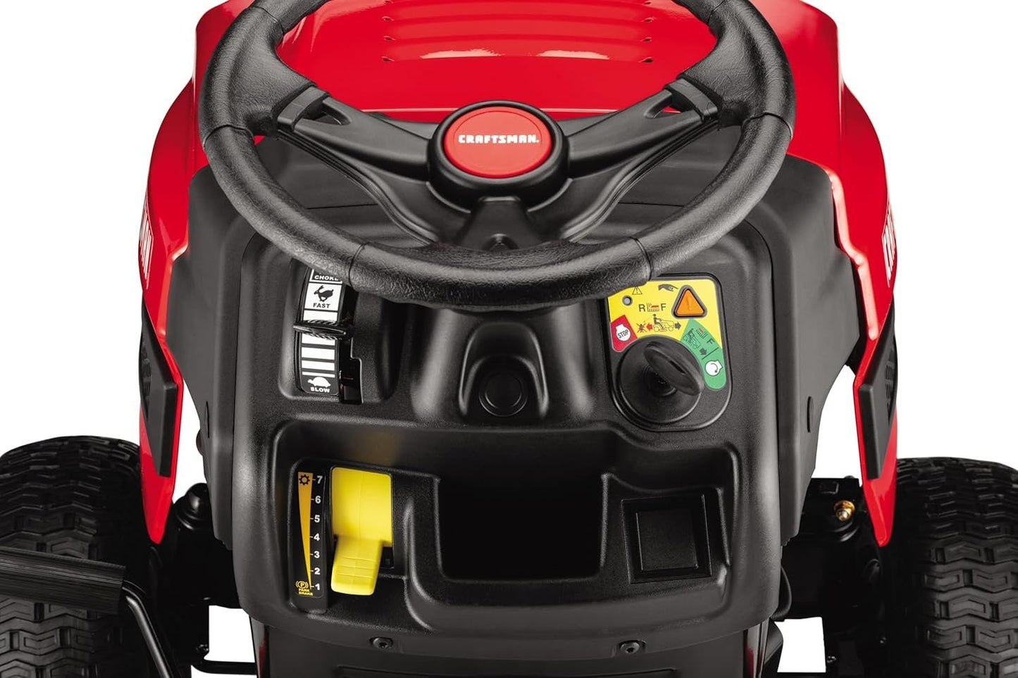 CRAFTSMAN 42-Inch Gas Riding Lawn Mower with Gear Drive