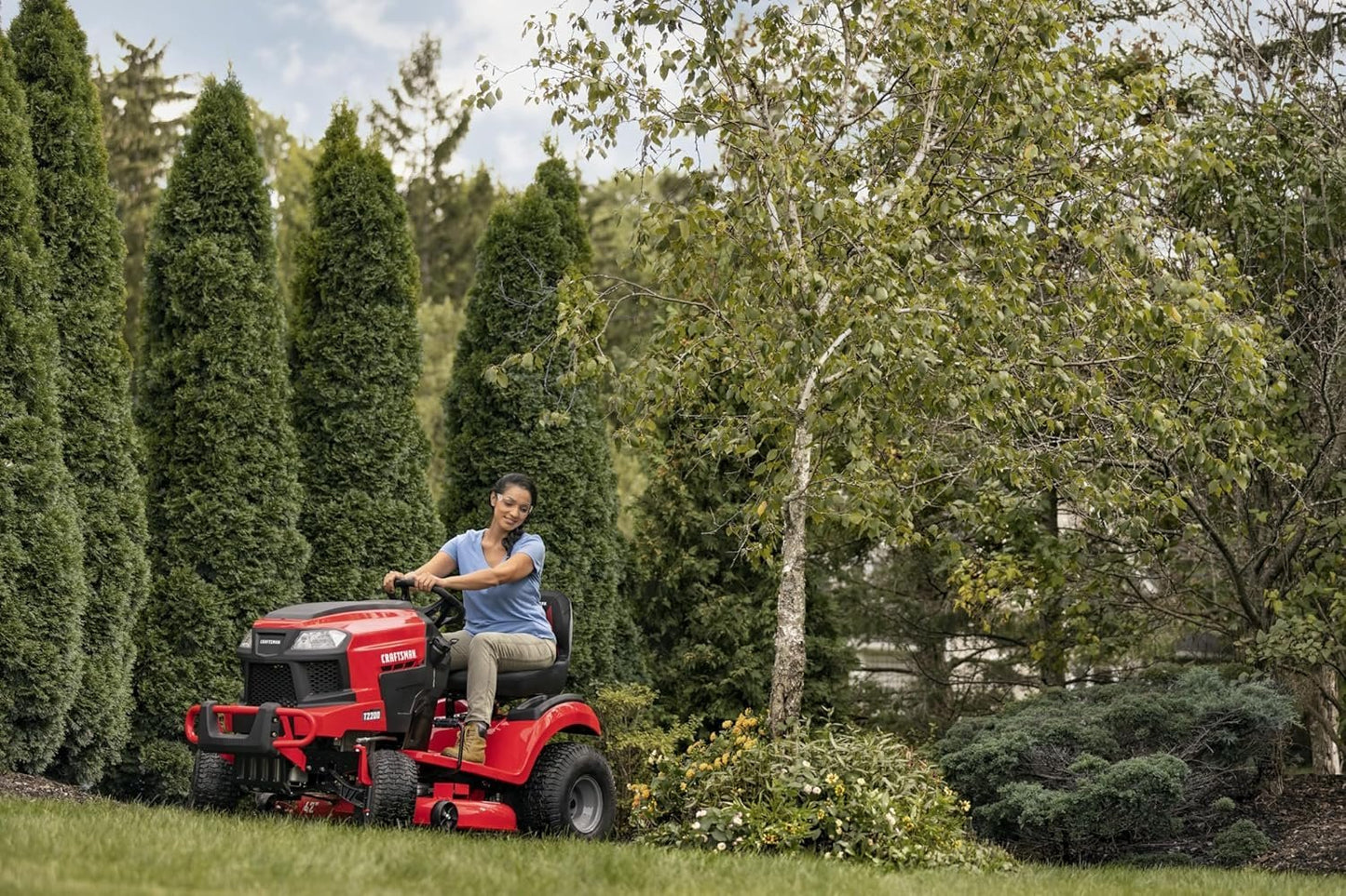 CRAFTSMAN T2200K 42-Inch 20 HP 725cc Hydrostatic Riding Lawn Mower
