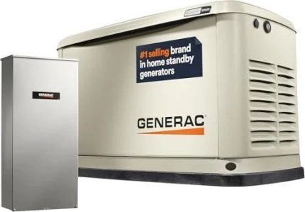 Generac Guardian 22kW Home Standby Generator with 200-Amp Transfer Switch, Aluminum Enclosure & WiFi Monitoring